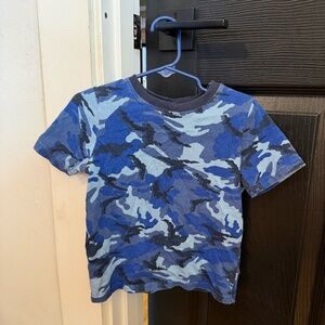 Garanimals Blue Camo Short Sleeve Tee – 3T